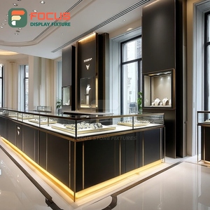 Vitrina de Exhibición para Joyería, Panel de Vidrio Templado, Mueble de Exhibición Comercial para Tienda - Product Image 2