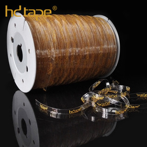 定制环保标志印刷透明弹性吊环tpu胶带 - Product Image 4