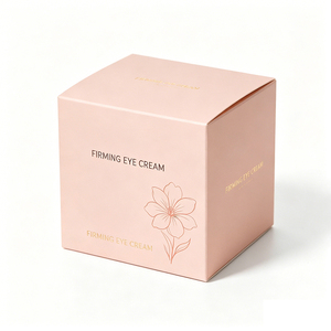 Scatole Personalizzate Ecologiche in Cartone Rosa con Logo Stampato <span class=keywords><strong>per</strong></span> Confezioni di Crema <span class=keywords><strong>per</strong></span> <span class=keywords><strong>Occhi</strong></span> e Cosmetici - Product Image 1