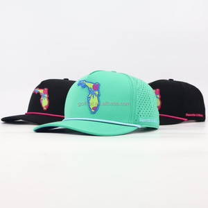 Gorras de golf deportivas de poliéster duradero de alta calidad en oferta, transpirables, unisex, a prueba de viento, con perforaciones cortadas a láser y cuerda, gorra de béisbol. - Product Image 3