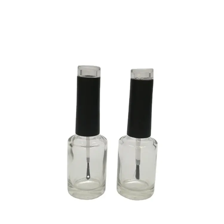 RUI PACK OEM Custom Hersteller 5ml 10ml 15ml Runde Nagellack Glasflasche mit Pinsel für den Verkauf