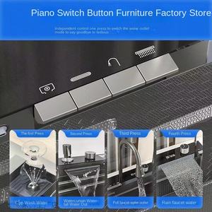 <span class=keywords><strong>อ่าง</strong></span>ล้างผักแบบหนา 304 สแตนเลสทรงสี่เหลี่ยมลายรังผึ้ง หนา 4.0 มม. <span class=keywords><strong>อ่าง</strong></span>ล้าง<span class=keywords><strong>จ</strong></span>านแบบช่องเดียว น้ำตก นาโน สำหรับห้องครัว - Product Image 3