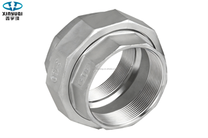 Fabrika doğrudan tedarik 304 paslanmaz çelik <span class=keywords><strong>union</strong></span> kadın konu petrol gaz su bağlantısı için düz sendika döküm birliği - Product Image 3