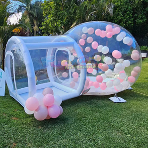 Domo inflable tipo burbuja transparente para exteriores, con túnel, para fiestas infantiles. - Product Image 6