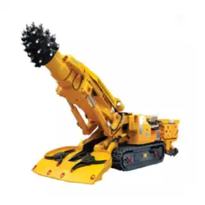 official manufacturer EBZ75 piling machinery boom type road header tunnel boring machine