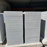 Dalles de sol en granit naturel directement de l'usine, taille personnalisée, épaisses et durables, pavés extérieurs modernes à surface flammée, motif graphique