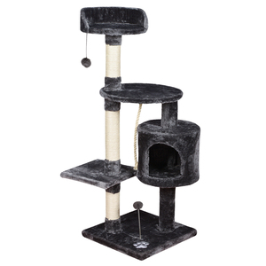 Üretici kedi mobilya ahşap kulesi karton evde beslenen hayvan kedi ağaç evi - Product Image 1