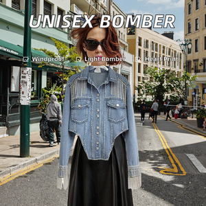 Veste Safari Unisexe ODM Printemps-Automne, Simple Boutonnage, Col Rabattu, Décontractée, Multicolore, Légère, Coupe-Vent et Imperméable pour Homme - Product Image 2