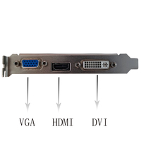 Carte graphique ITZR NEW GT730 4 Go DDR3 128 bits GPU, carte vidéo de jeu bon marché pour ordinateur de bureau