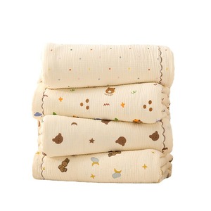 Matelas matelassé en gaze de coton pur Jianmu Qingyue pour bébé, 110x110 cm, pour nourrissons, utilisation toutes saisons - Product Image 5