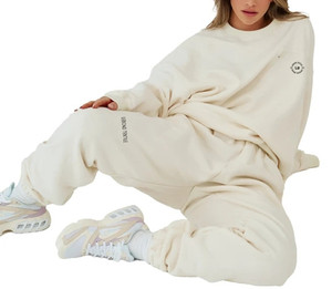 Nuova moda <span class=keywords><strong>tuta</strong></span> di cotone Hody Sudaderas Algodon Para Mujer felpe con cappuccio Unisex girocollo felpe - Product Image 1