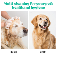Feuilles de shampoing nettoyantes pour animaux KELEE, apaisantes pour la peau, pratiques, sûres pour les chiots, pour chiens