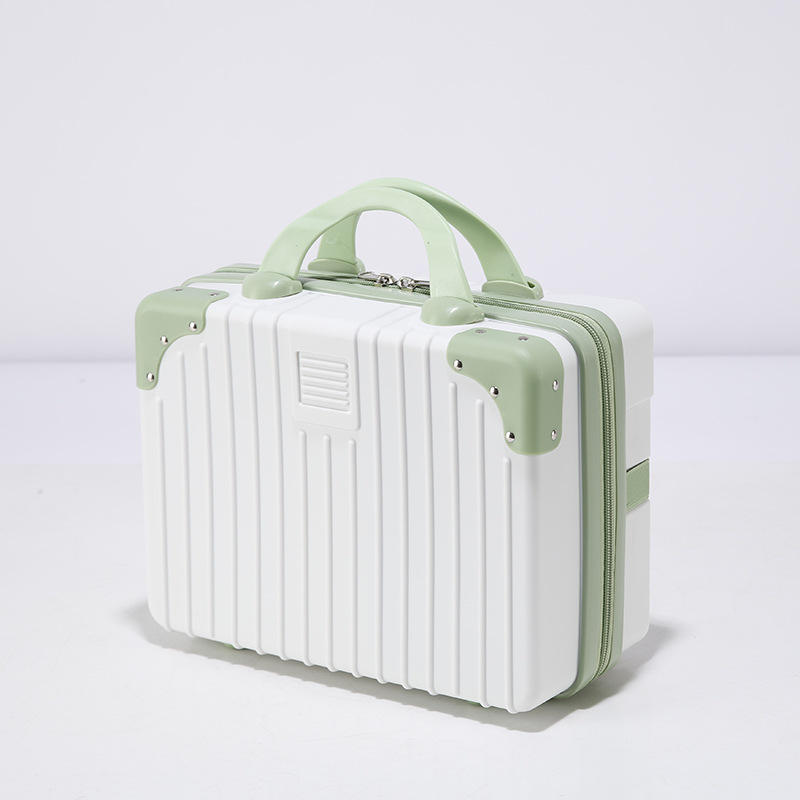 Version double coin 14 pouces (blanc avec protections d'angle vertes)