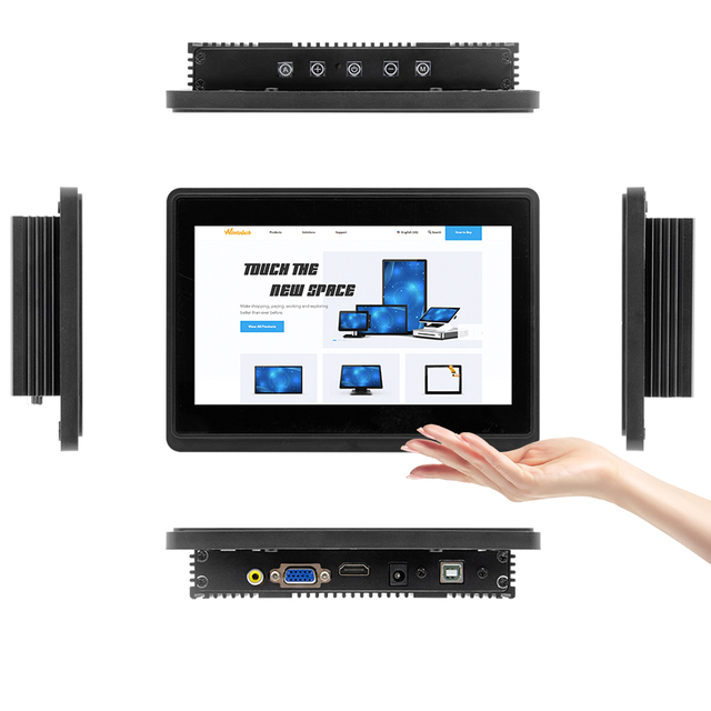 Small Size Industrial Embedded 7 Inch Touch Screen Monitor for Kiosk