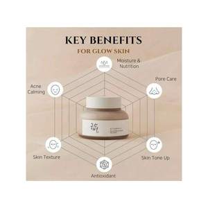 Masque éclat au riz moulu et au miel 150ml Crème exfoliante pour le visage - Product Image 4