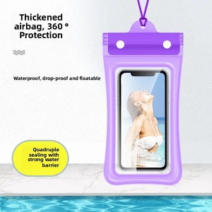 IPX8 trasparente TPU galleggiante a prova di acqua borse <span class=keywords><strong>per</strong></span> telefono <span class=keywords><strong>cellulare</strong></span> sigillate <span class=keywords><strong>custodia</strong></span> impermeabile trappola <span class=keywords><strong>per</strong></span> nuoto spiaggia accessori <span class=keywords><strong>per</strong></span> cellulari - Product Image 6