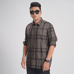 เสื้อเชิ้ตแขนยาวผู้ชายไซส์ใหญ่พิเศษ รุ่นใหม่ สไตล์เด็กผู้ชายลำลอง - Product Image 3