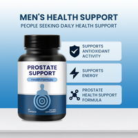 Capsules de santé de la prostate avancées, extrait de palmier, compléments alimentaires à base de plantes pour adultes, formule nutritionnelle premium pour hommes
