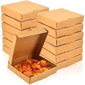 2024 Venda quente Caixas descartáveis para viagem Bento Caixa de papel Kraft para alimentos personalizados