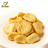 Gedroogde Jackfruit in bulk, groothandel, FD Jackfruit chips, zonder toegevoegde suiker, natuurlijk tropisch gedroogd fruit voor snacks en bakken