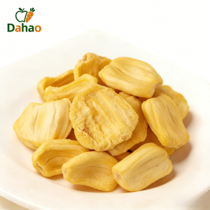 Jackfruit Liofilizzato all'Ingrosso, Chips di Jackfruit FD Senza Zuccheri Aggiunti, <span class=keywords><strong>Frutta</strong></span> Tropicale Naturale <span class=keywords><strong>Biologica</strong></span> Essiccata per Snack e Cottura - Product Image 1