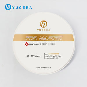 YUCERA- ProMaster 100% Tosoh Zirconia dentale blocchi ceramici CADCAM 98/95/85 in polvere con l'alta qualità strengg per laboratorio odontoiatrico - Product Image 6