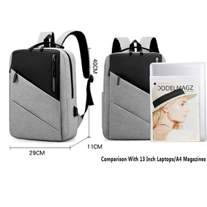 Mochilas Personalizadas por Atacado com Logo para Escritório, Antifurto, Impermeáveis, Mochilas USB para Viagem, Bolsas para Laptop Masculinas - Product Image 5