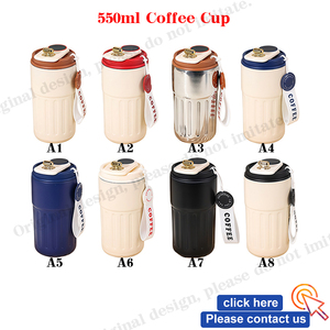 <span class=keywords><strong>Mug</strong></span> isotherme de voyage 550 ml avec affichage LED de la température, couvercle et cordon, personnalisable avec logo OEM, vente en gros usine - Product Image 2