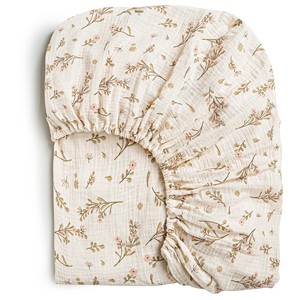 Set di Lenzuola con Angoli in Garza di Cotone Stropicciato a Doppio Strato Traspirante, Copertura per Culla Floreale Completamente Avvolgente - Product Image 2
