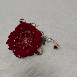 Tocados de Ballet con Flores Rojas para Niñas, Mujeres y Adultas, para Representaciones de Danza Española, Don Quijote y La Esmeralda - Product Image 4