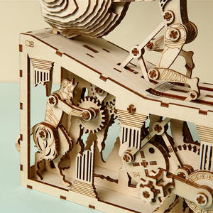 <span class=keywords><strong>Puzzle</strong></span> en bois <span class=keywords><strong>3D</strong></span> pour adultes, jouet de bureau cinétique Sisyphe - Décoration de bureau anti-stress, bricolage, casse-tête éducatif, cadeau lumineux - Product Image 4