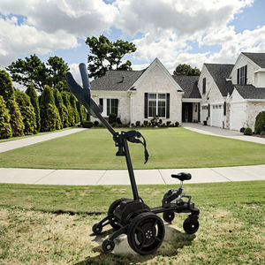 Chariot de golf électrique avec design pliable, 6 roues, autonomie de 45 km, vitesse de 7 km/h, temps de charge de 3 à 5 heures, capacité de charge de 80 kg, batterie Li-ion - Product Image 2