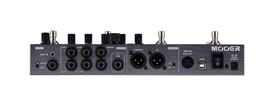 MOOER GE300 LiteギターエフェクトペダルマルチFXプロセッサー