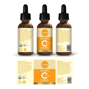 Tem nhãn chai lọ mỹ phẩm peptide tự dính vinyl <span class=keywords><strong>3ml</strong></span> 10ml tùy chỉnh, in logo theo yêu cầu - Product Image 4