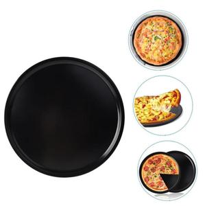 Molde para <span class=keywords><strong>Pizza</strong></span> Antiadherente Premium de 9, 10, 11, 12 y 14 Pulgadas, Bandeja Redonda Profunda para <span class=keywords><strong>Pizza</strong></span> de Acero al Carbono - Product Image 2