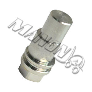 พินเชื่อมต่อพวงมาลัยรถยกโตโยต้า 43731-30512-71 ส่วนประกอบด้านข้างกระบอกไฮดรอลิกเหล็ก - Product Image 1