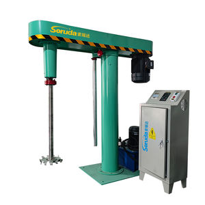 Agitateur électrique en acier SUS 316L de 1000 L pour peintures liquides, poudres alimentaires, produits chimiques, plastiques, mélange, roulement moteur - Product Image 1