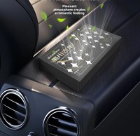 Désodorisant de voiture de grande capacité de haute qualité boîte-cadeau diffuseur et purificateur de roseau de parfum solide pour l'air frais