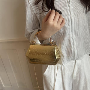 Nouveau sac fourre-tout pour femme à motif losanges irréguliers, sac à main de soirée pour mariage et fête, sacs de soirée décontractés pour femmes - Product Image 4