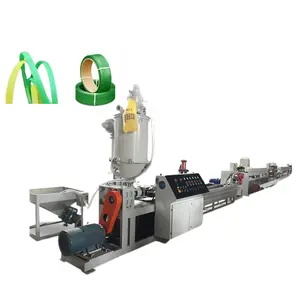 Reciclaje automático PET PP Paquete de flejado Material de construcción Máquina de fabricación de línea de extrusión de plástico