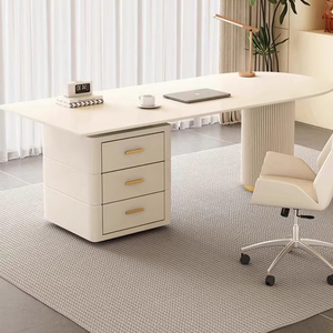 Scrivania Moderna in Pietra Resistente all'Acqua di Lusso per <span class=keywords><strong>Ufficio</strong></span>, Salone, Reception e Uso Domestico - Product Image 2