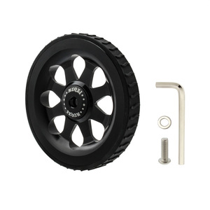 Roues faciles à rouler en alliage d'aluminium amélioré avec roulements en céramique pour vélo pliant Brompton - Product Image 4