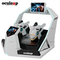 Simulateur de vol VR 2027 Metaverse Sky Moto Twin, Montagnes Russes Volantes, Théâtre Volant, Aire de Jeux Intérieure, Machine de Jeu d'Arcade 9D
