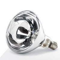 Lampe chauffante de salle de bain en verre anti-explosion 275W 220V, ampoule chauffante infrarouge à culot E27 pour salle de douche