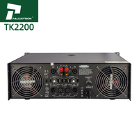 Amplificateur de subwoofer en métal Paulkitson TK Class TD 2X2200W 4 Ohm pour systèmes audio professionnels