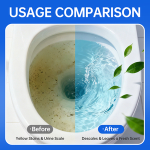 Fabrika Kalitesi Tuvalet Temizleme Efervesan Tabletleri Güçlü Şiddetli Tuvalet Lekeleri Çıkarır - Product Image 4
