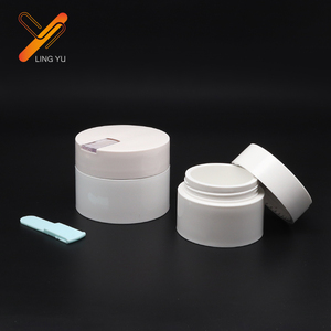 50g 100g contenitore per il corpo in plastica vasetti per il burro Eco Friendly Pcr Pp riutilizzabile per crema cosmetica per il viso barattolo sostituibile con spatola - Product Image 4