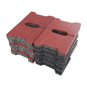 Muestra gratis no tóxico pista de carreras de caballos en forma de perro hueso piso de goma pavimentadora ladrillos - Product Image 6