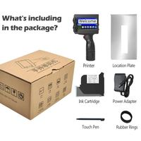 Imprimante jet d'encre portable 25,4 mm – Grande Vente – Imprimantes jet d'encre haute définition pour toutes surfaces, idéales pour les cartons d'entrepôt et de logistique
