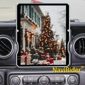 Autoradio Android 15 de 12,1 pouces Navirider pour Jeep Wrangler JL Gladiator Pickups JT 2018-2023, unité principale multimédia vidéo CarPlay - Product Image 1